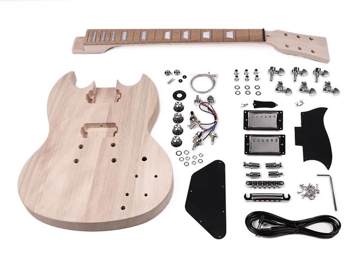 Elektrische gitaar zelfbouwpakket Boston KIT-SG-15 Second Gear model