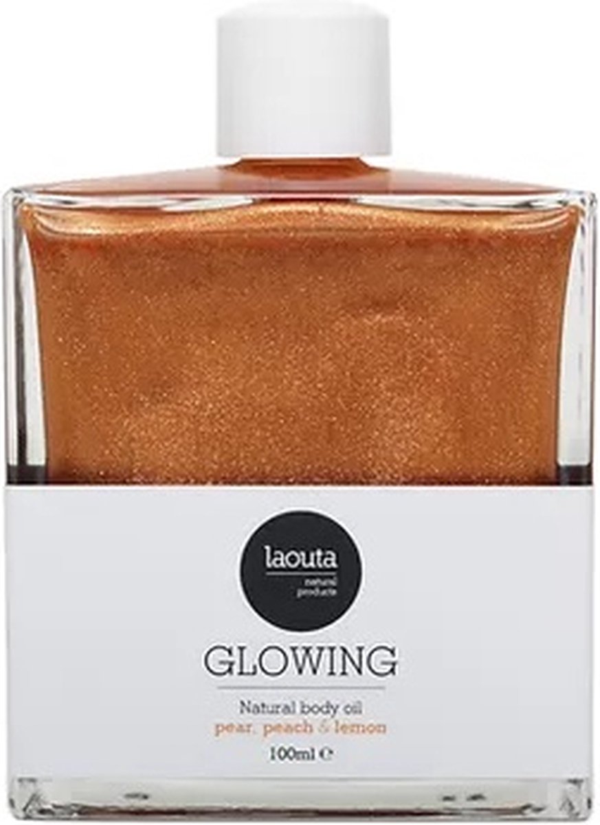 LAOUTA - Deep Hydrating Glowing Body Oil | Peach. Pear & Lemon - 100 ml - body-oil