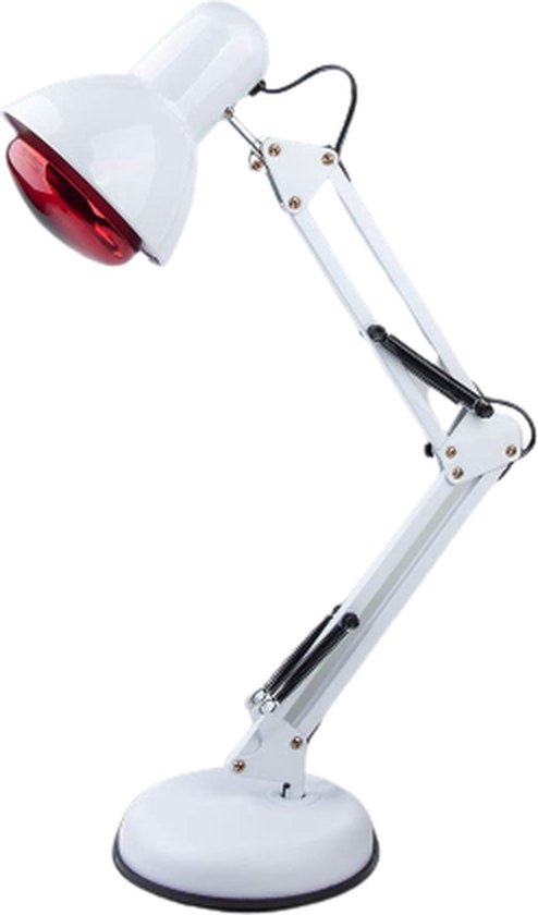 Lampe Infrarouge 275W Double Tête - Projecteur Massage Thérapeutique Avec Température Réglable
