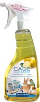 The Pet Doctor - Cage Cleaner Citroen - Dierenverzorging - Krachtige reiniger voor kennels, hokken, vogelkooien en reismanden - 500 ml