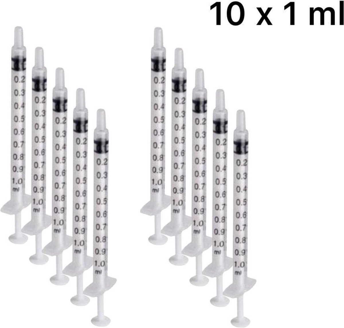 Goedkoopste Terumo - Spuit Zonder Naald - Doseerspuit - Maat aanduiding - Spuiten - Spuit - 1 ml - 10 Stuks
