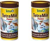 Tetra - Tetramin Bio Active - Nourriture pour poissons - Flocons - 250 ml - 2 pièces