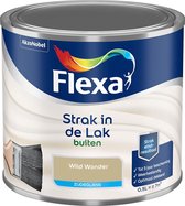 Flexa Strak in de Lak - Buitenlak - Zijdeglans - Kleur van het Jaar 2023 - Wild Wonder - 500 ml