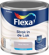 Flexa Strak in de Lak - Binnenlak - Zijdeglans - Silver Mauve - 500 ml