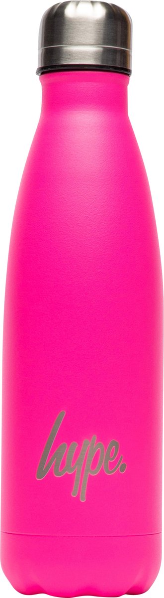 Neon Pink - Drinkfles - RVS drinkfles - waterfles - RVS waterfles