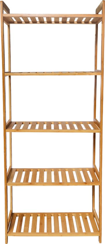 Kruidenrek Met 3 Niveaus, Keukenplank, Opbergrek, Voor Aanrecht, Bamboerek, Voor Keuken, Eetkamer, Kantoor, Vintage Bruin-Zwart