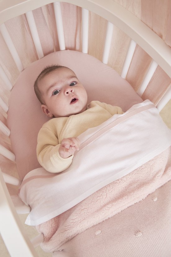 Couverture Polaire Douce Pour Landau, Lit Bébé Ou Couffin - Unisexe Rose Peluche - 75x100 Cm
