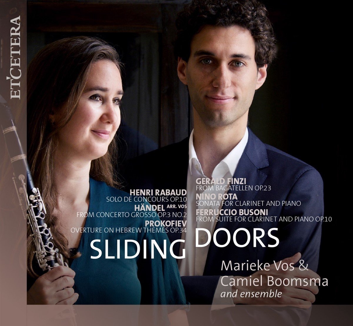 Marieke Vos & Camiel Boomsma - Sliding Doors (CD)