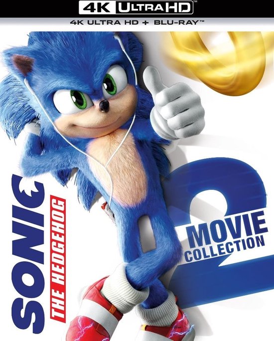 Sonic The Hedgehog 1 + 2 (4K Ultra HD Blu-ray) (Steelbook)