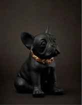 BLOGO The Ruggiero Collection “Bulldog Black” Polynesië Decoratie Handgemaakt W 9,0 x L7,0 x H 12,0 cm