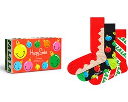 Happy Socks - Unisex Sokken Time for Holiday 3-Pack Gift Box - Multi - Maat 41-46
