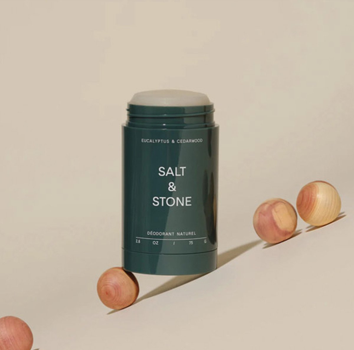Salt and Stone Deodorant Nº 1 Eucalyptus and Cedarwood 75 gr.