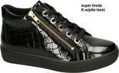 Solidus -Dames -  zwart - sneakers  - maat 40.5