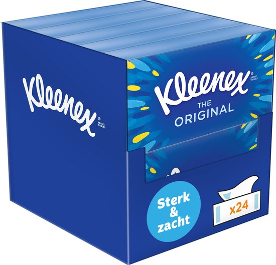 Kleenex Mouchoirs Boîte - L' Original 24 x 72 pièces - Pack économique |  bol.com