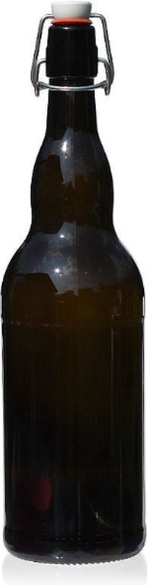 Ornina - Bouteille de bière verte antique de 1000 ml Mondo avec