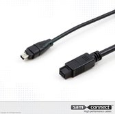 FireWire 4- naar 9-pins kabel, 1m, m/m | Signaalkabel | sam connect kabel