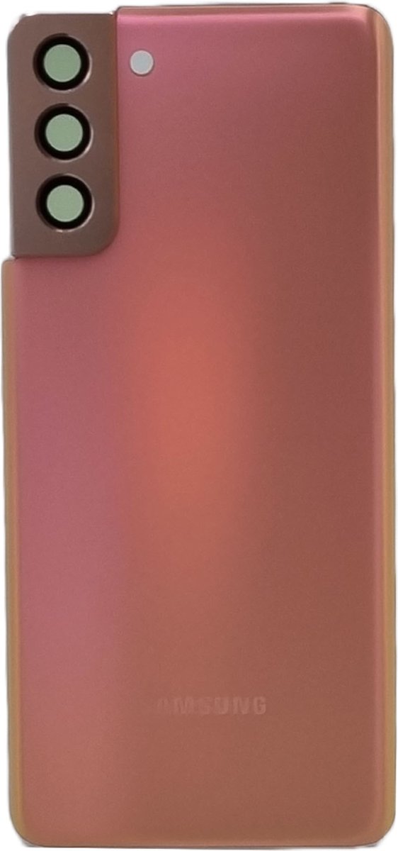 Voor Samsung Galaxy S21 Plus (G996B) achterkant - rozegoud