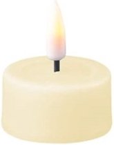 Luxe LED kaars - Cream LED Tealight Candle 4,1 x 4,5 cm (2 pcs.) - net een echte kaars! Deluxe Homeart