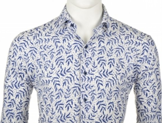 Hybride blauw op maat gemaakt woon-werkpak | Officiële online winkel