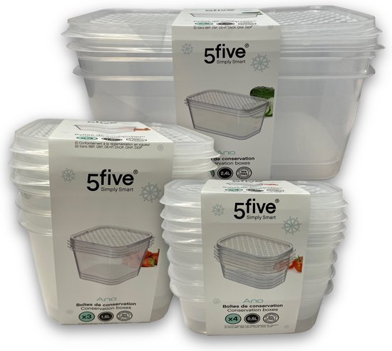 5Five® Simply Smart Ano set de boîtes de conservation - conteneurs