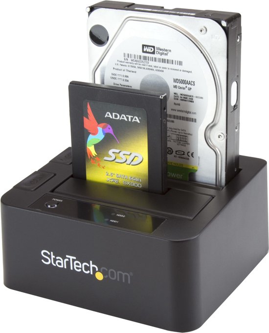 StarTech.com Station d'accueil double disque dur USB 3.0 / eSATA avec UASP  pour SSD /