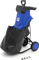 Bol.com HBM Elektrische Hakselaar 2500W - Tuinhakselaar / Houtversnipperaar voor 40 mm Takken en Inclusief 2 aanbieding