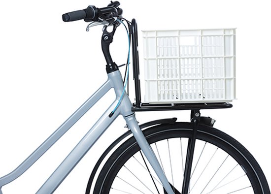 Basil Fietskrat L - Groot - 40 Liter - Wit van Basil — afbeelding 4