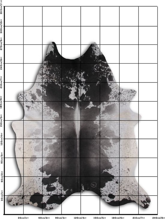 Salt en Pepper Koeienhuid