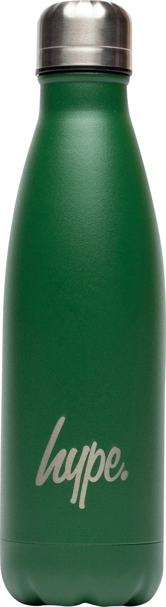 Neon Green Powder Coated - Drinkfles - RVS drinkfles - waterfles - RVS waterfles