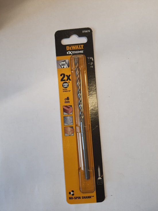 DEWALT DT6676-XJ - BETONBOOR-  EXTREME - 6,0mm - 6,0X80X150MM