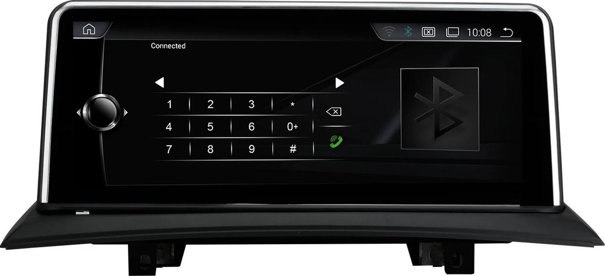 Navigatiesysteem auto met scherm - autoradio geschikt voor CarPlay en Android auto - bluetooth radio - geschikt voor BMW X3 E83