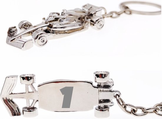 Porte-clés Formule 1 avec gravure - 1