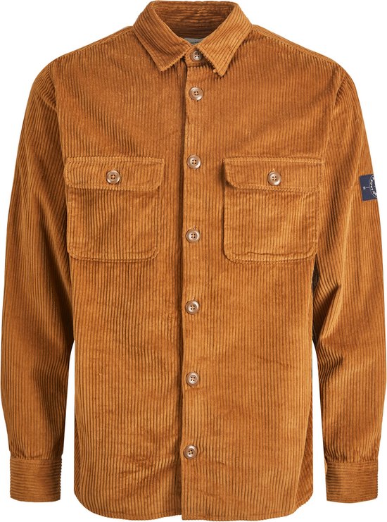 Jack & Jones JJDARREN Flanel Overshirt LS, Crockery., XXL
