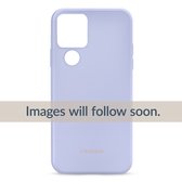Mobilize Hoesje geschikt voor Apple iPhone 14 Pro Telefoonhoesje Flexibel TPU | Mobilize Rubber Gelly Backcover | iPhone 14 Pro Case | Back Cover - Pastel Purple | Paars