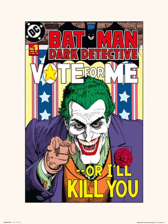 Marvel DC COMICS BATMAN DARK DETECTIVE - Art Print 30x40 cm