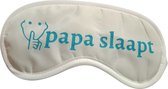 TWOA-Slaapmasker-Grappige tekst- Wit polyester- Papa slaapt