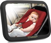 Baby Auto Spiegel - 180 Breed Zicht Autostoel Spiegel - Onbreekbaar Baby Veiligheid Achteruitkijkspiegel - Duidelijke Autostoel Spiegel voor Achterwaarts Gerichte Baby - Baby Spiegel voor Auto