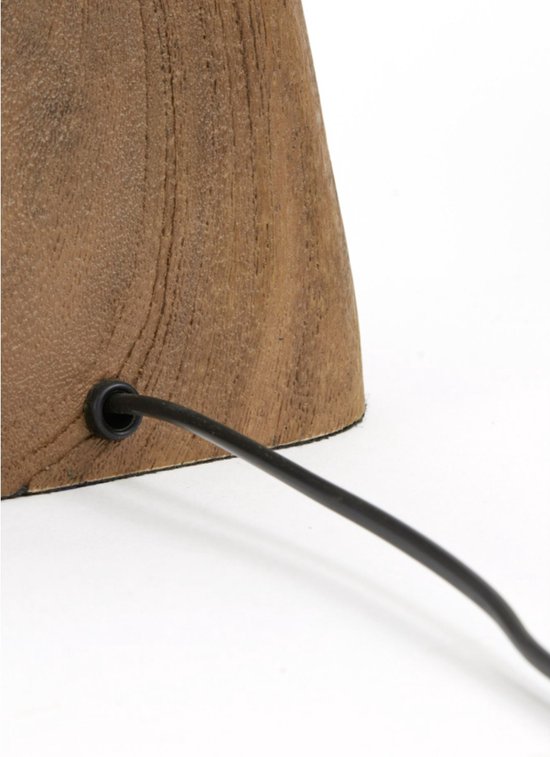 Light & Living Pied de lampe Cardan - Bois - 16x10x21cm
