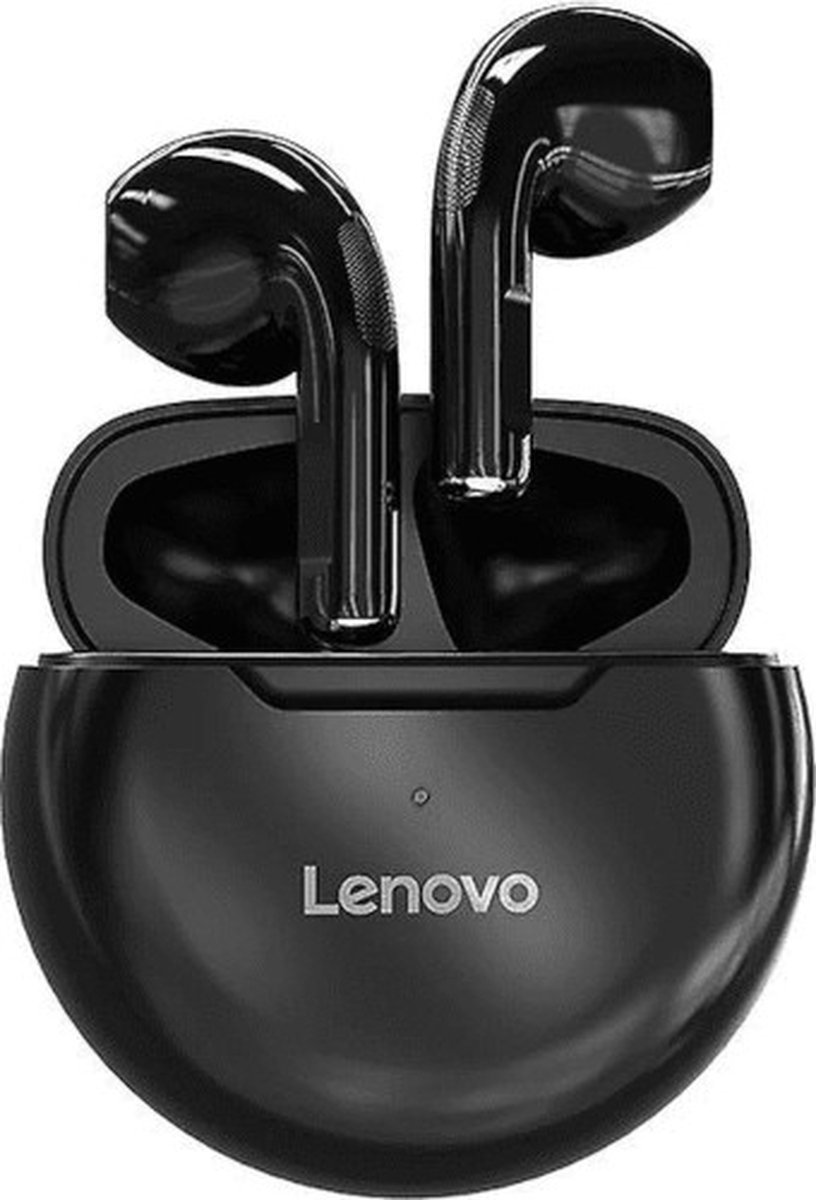 Lenovo HT38 Draadloze Bluetooth Oordopjes - Wireless Earphones - Draadloze Oordopjes - Draadloze Oortjes - Bluetooth Oordopjes - Oortjes - Zwart
