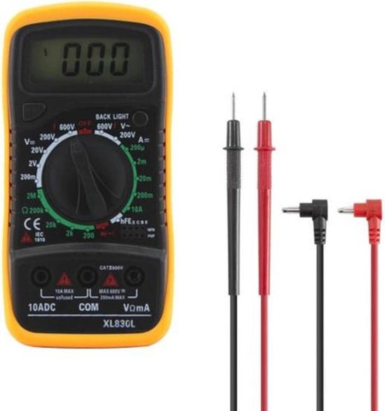 LCD Digitale Multimeter Slimme Spanningsmeter Voltmeter Voltage