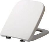 Furnibella - WS2615 Toiletbril WC-bril met Quick Release,Wc-deksel Toiletdeksel met Softclose-functie,Wit