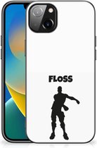 Telefoontas iPhone 14 Plus Smartphone Hoesje met Zwarte rand Floss Fortnite