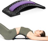 VRL Sport Backstretcher - Correcteur dorsal - Backstretcher - Appareils de Massage - Réglable - Masseur dorsal - Correction de la posture - Plaintes du bas du dos - Confortable avec des coussinets de Massage doux