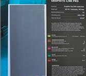 copro graphite-line pro - sous-couche pour pvc adhésif dryback pvc - 6 m2 - épaisseur 1,8 mm - capacité de nivellement
