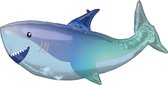 Amscan - Folie Ballon - Supershape Shark - Haai - 96x45 Cm - Leeg - 1 Stuks.