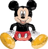Ballon Mickey Mouse ™ assis en aluminium - Objet de décoration de fête