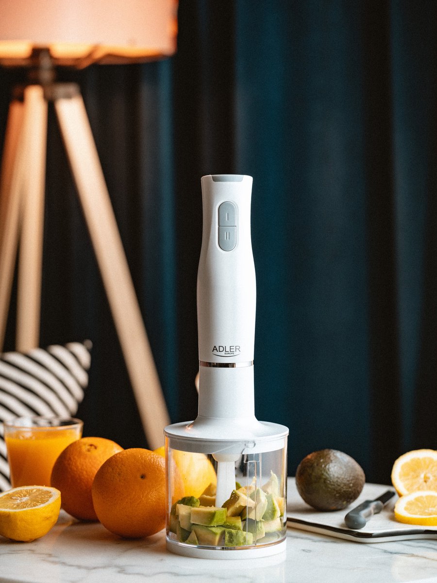 Adler AD 4620 - blender 075 l - Staafmixer - 800 W - Wit