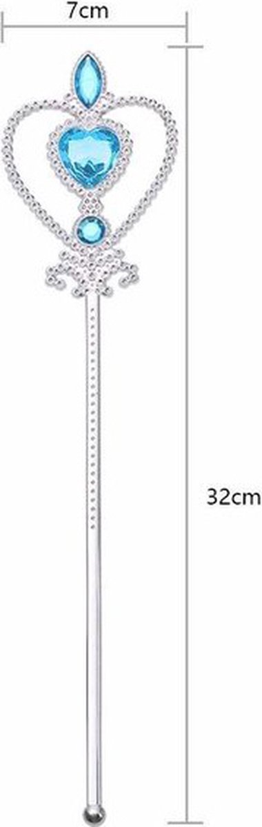 Uitdeelzakjes - Traktatie Kind - Verjaardag - 5-Pack Toverstaf - 4 x Toverstaf - Kroon / Tiara - Roze - Voor bij je prinsessenjurk - Prinses — afbeelding 3