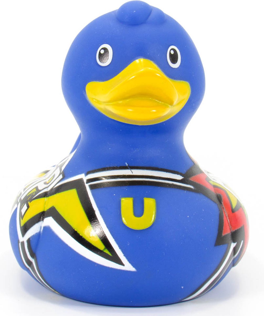 LUXURY COMIC ART DUCK badeendje van BudDuck