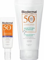 Biodermal SPF50 Anti-Age Lichaam en Gezicht Zonnebescherming & Verzorging Pakket